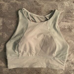 Lululemon Island Mist Set Challenger Sports Bra Size 8